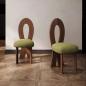 Preview: 360Home Esszimmerstuhl aus Stoff und Holz stuhl sessel
